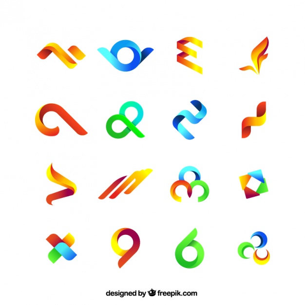 Vektörel Renkli Logo Tasarımları