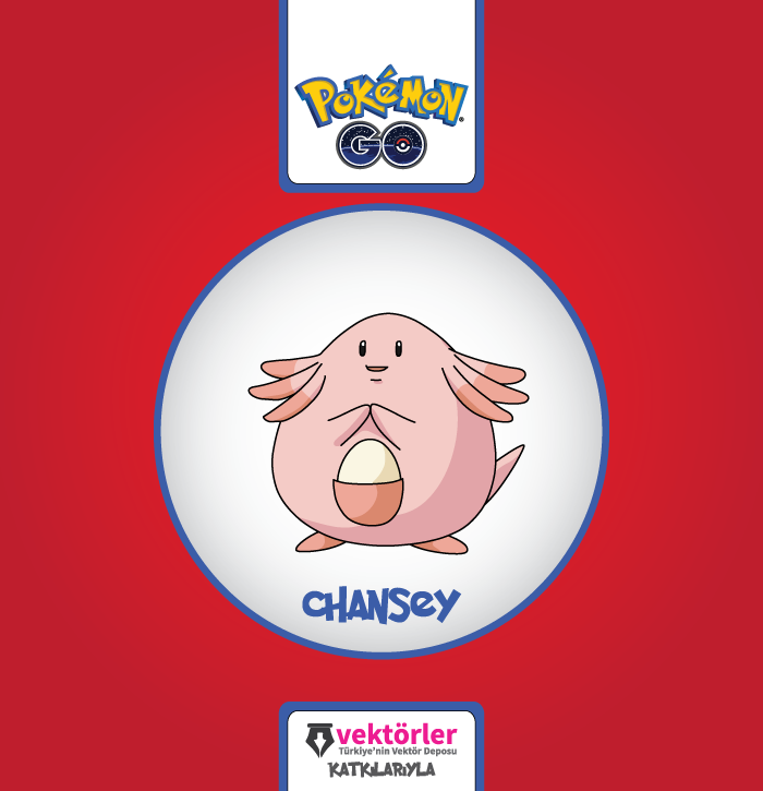 Pokemon Go: Vektörel Chansey